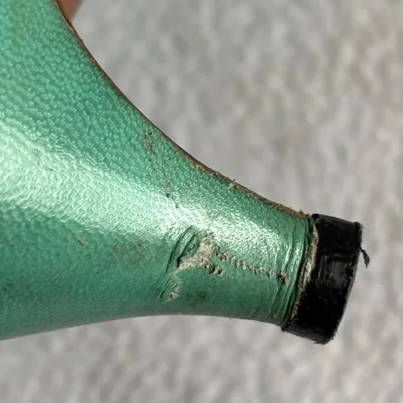 Vintage 1960s Saks Fifth Avenue Mint Green Heels - Picture 15 of 15